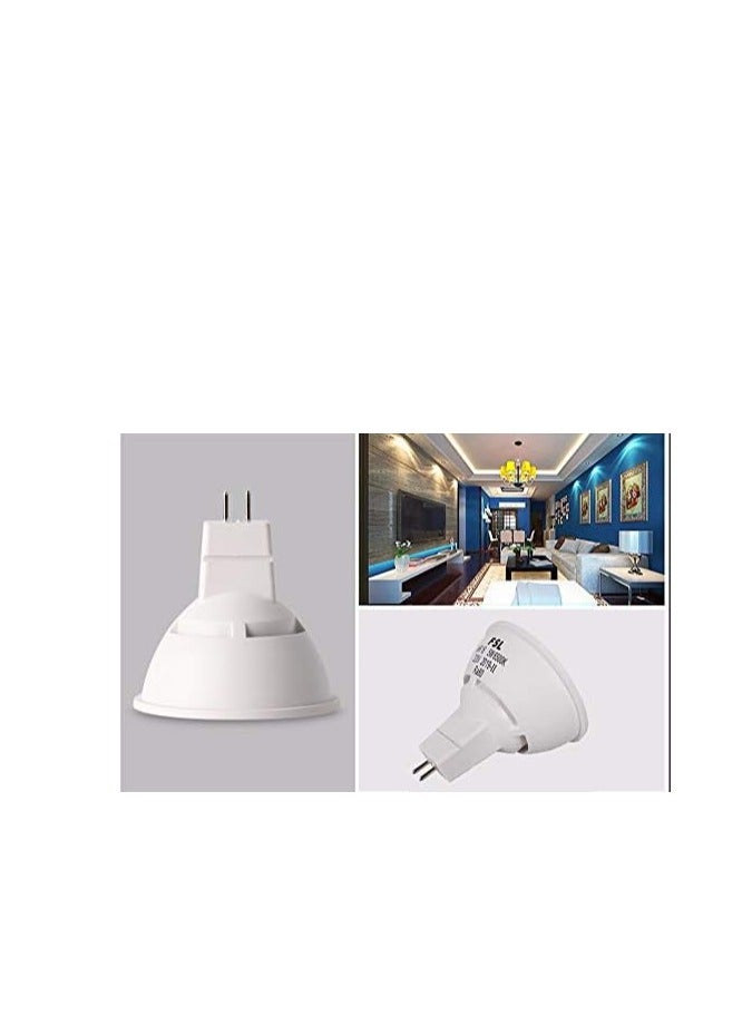 FSL LED MR16 Spot Light 7W GU5.3 voltage AC90-265V 50/60Hz Warm White 3000K, 5 PACK PRICE