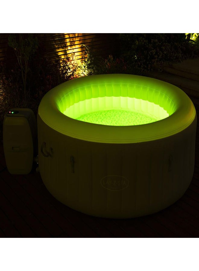 Lay-Z-Spa Tahiti Airjet Inflatable Hot Tub Spa With Led Lights 2-4 Person 180X66cm 180X66cm