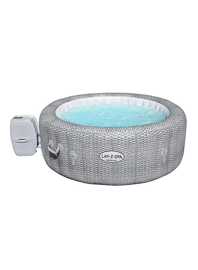 Lay-Z-Spa Honolulu Airjet - 1 Spa, 1 Pool Cover, 1 Spa Pump, 1 Chemconnect Dispenser, Filter Cartridge (Vi), Repair Kit, Airjet System 34.5kg 34.5kg