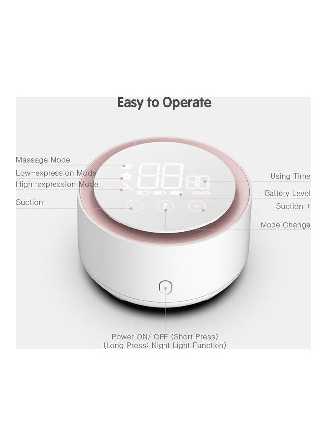 Electric Double Breast Pump With Night Light