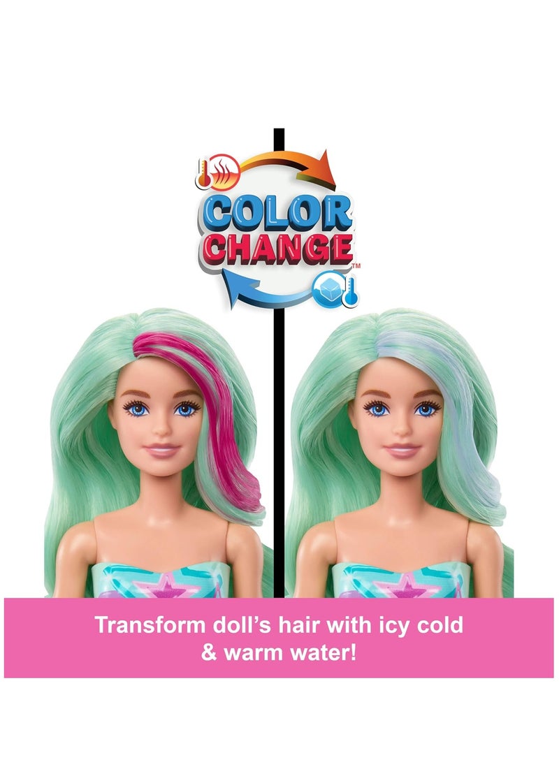 Barbie Color Reveal Deep Sea Mermaid Doll, Assorted/Style May Vary