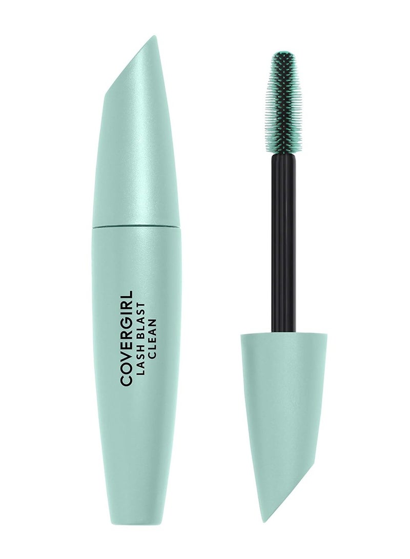 CoverGirl Lash Blast Clean Volume Mascara, Vegan Formula, Volumizing, Smudge-Proof, Cruelty Free, Very Black, 1 Count