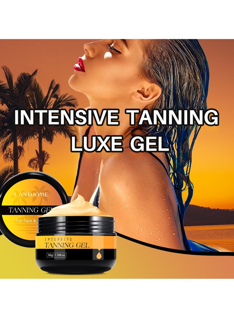 Skin Lightening Cream, Natural Sunless Bronzer Skin Moisturizing Cream