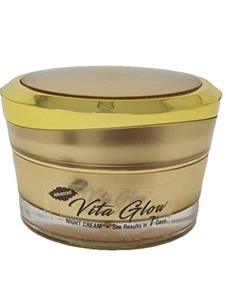 Vita Glow Advanced Night Cream For Skin Whitening - 30 Gm