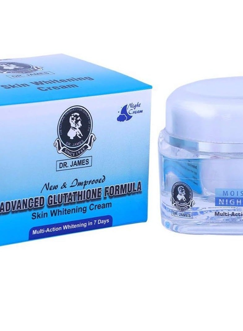 Dr James Skin Whitening Night Cream - 30 gm