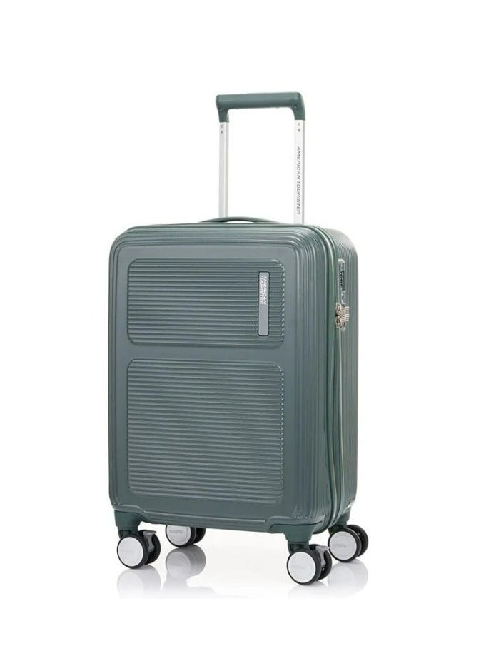 American Tourister Maxivo Spinner Luggage Trolley Jet With TSA Lock