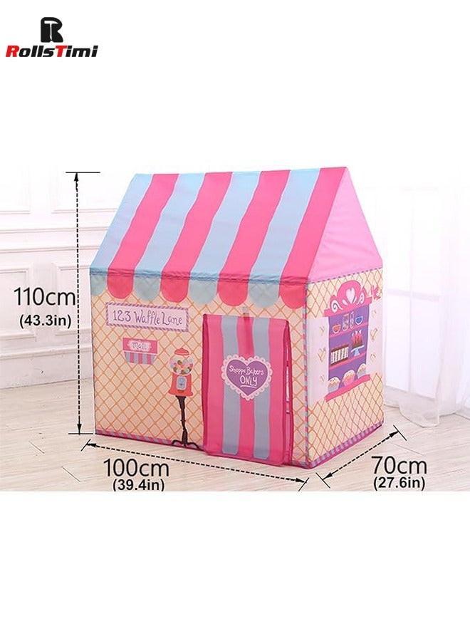 Mini Dessert Princess House Play Tent for Girls