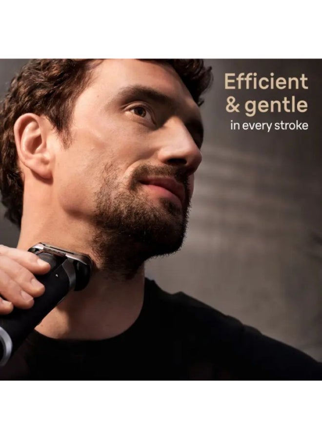 6 In 1 Series 9 Pro+ Electric Shaver, Smartcare Center And Powercase, 9577Cc Silver Silver