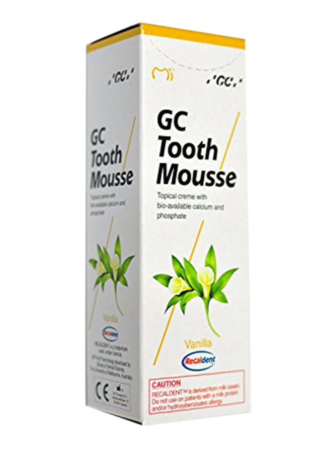 Vanilla Tooth Mousse Multi Colour 1.34x2.36x4.80inch