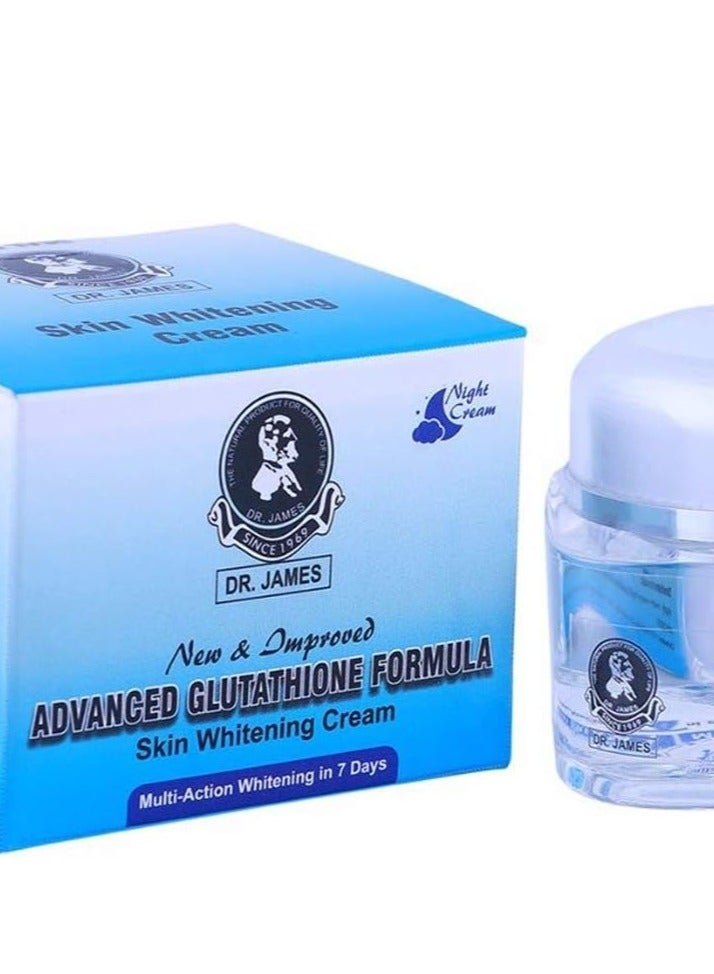 Dr James Skin Whitening Advanced Night Cream - 30 gm