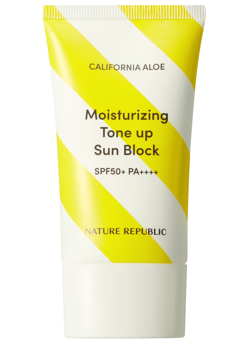 California Aloe Moisturizing Tone Up Sun Block  SPF50+PA++++