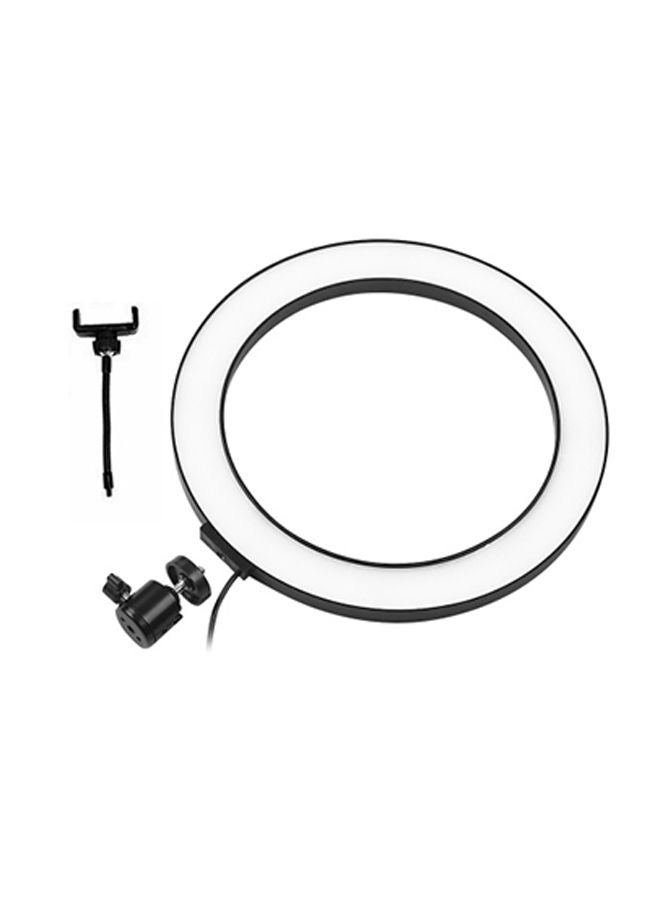 Desktop LED Ring Light White/Black