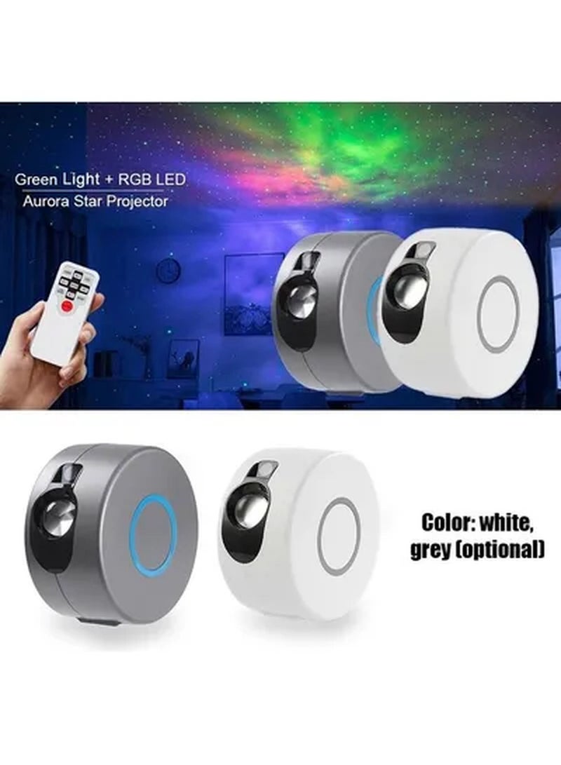 Laser Starry Star Projector Rotating Night Light Multicolour