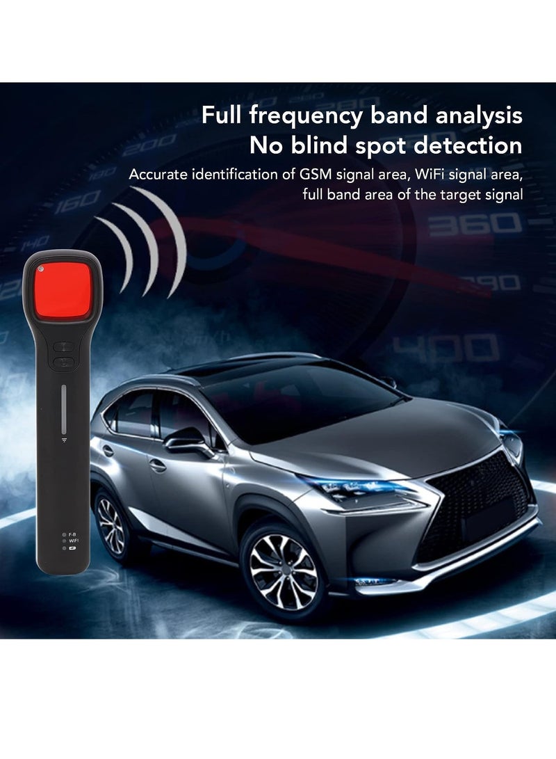 Sport Anti Spy Hidden Camera Detectors, RF Signal Bug Detector Device, GPS Tracker Detector, Portable Listening Device Detector with 7 Levels Sensitivity For Hotels Cars Travel