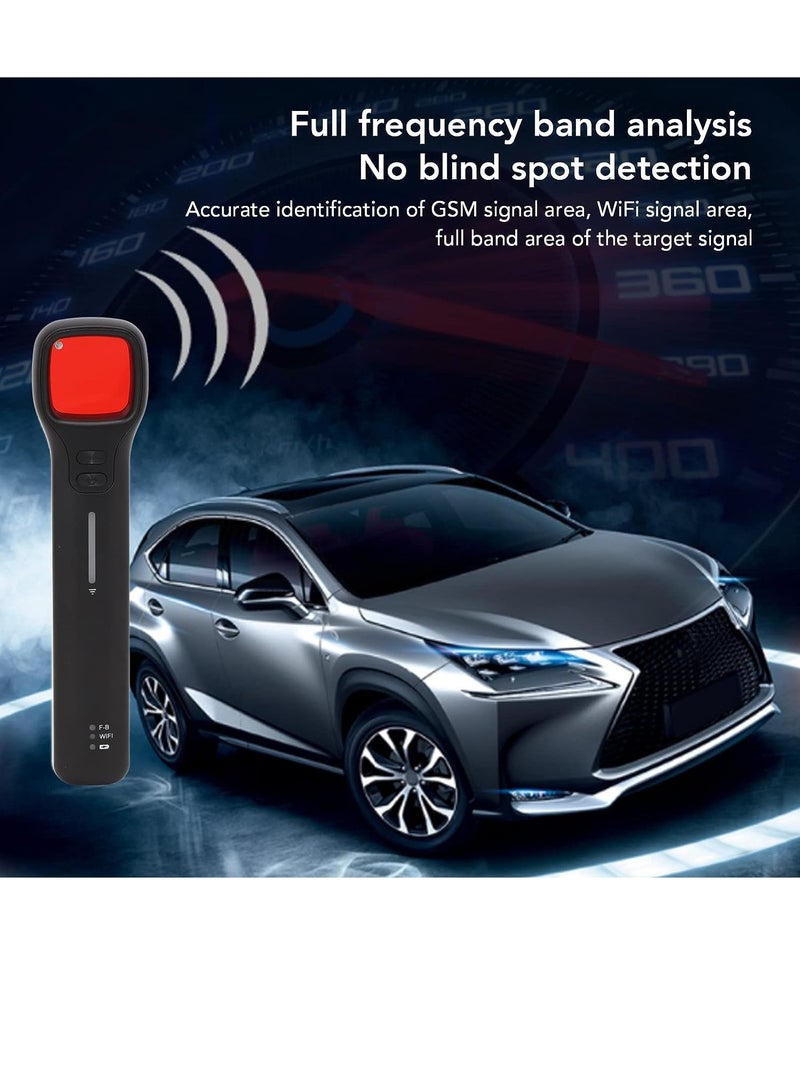 Sport Anti Spy Hidden Camera Detectors, RF Signal Bug Detector Device, GPS Tracker Detector, Portable Listening Device Detector with 7 Levels Sensitivity For Hotels Cars Travel