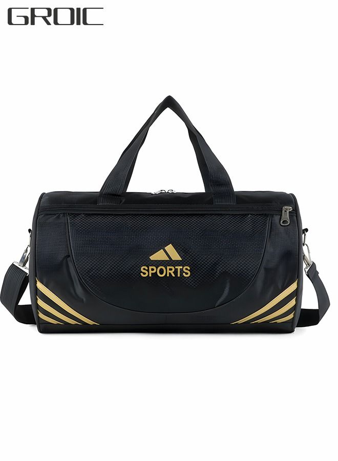 Sports Gym Bag for Women and Men,Small Sports Duffle Bag with Shoulder Strap and Handbag,Sports Shoulder Bag,Outdoor Large-capacity Travel Bag