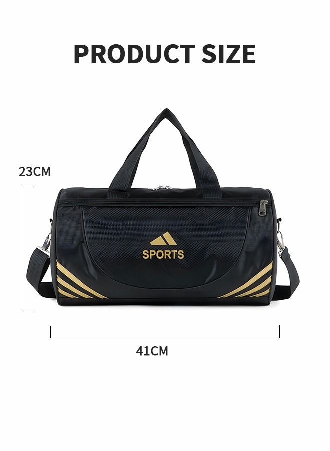 Sports Gym Bag for Women and Men,Small Sports Duffle Bag with Shoulder Strap and Handbag,Sports Shoulder Bag,Outdoor Large-capacity Travel Bag
