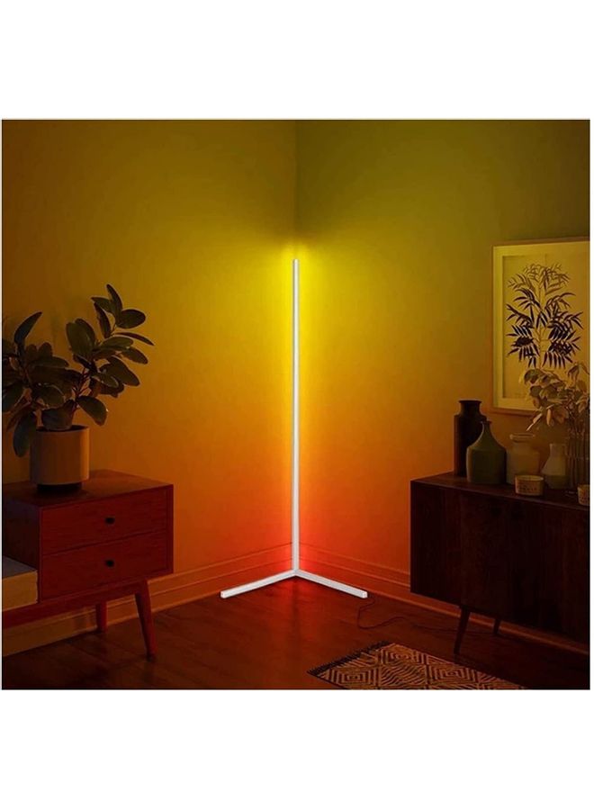 Remote Control LED Light Corner Lamp Multicolour