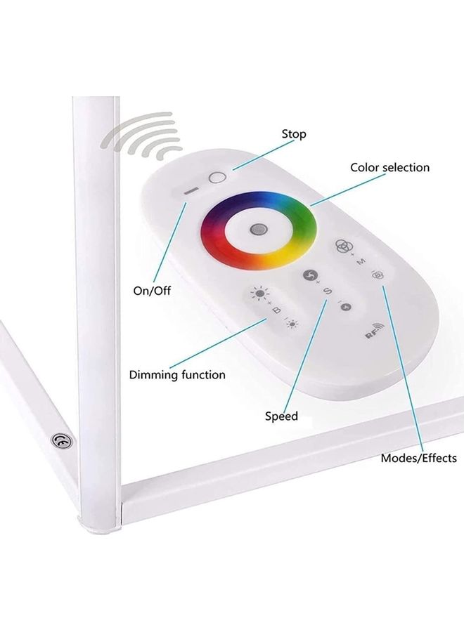 Remote Control LED Light Corner Lamp Multicolour