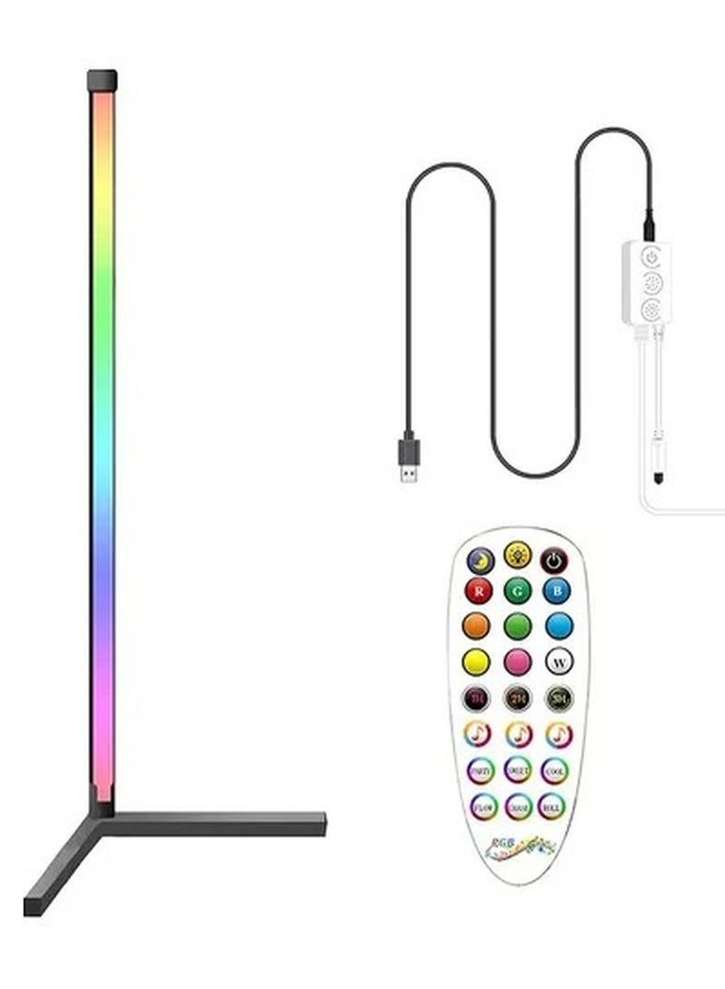 Remote Control LED Light Corner Lamp Multicolour