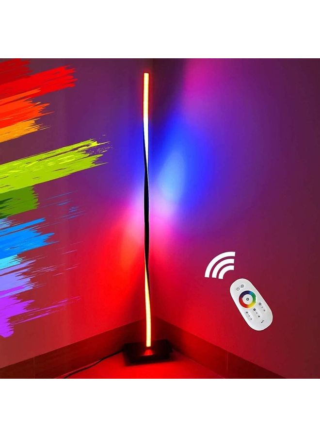 Remote Control LED Light Corner Lamp Multicolour