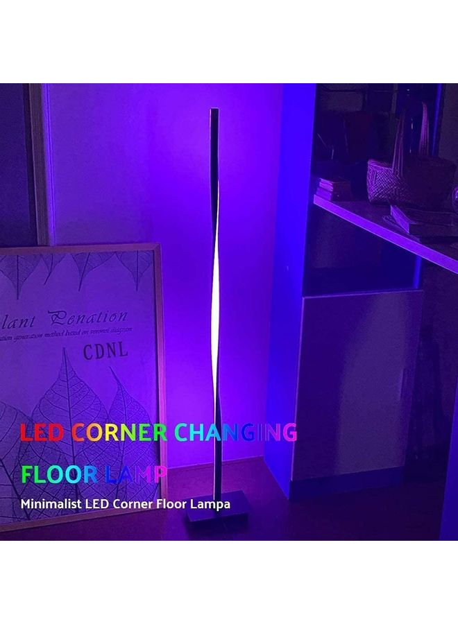 Remote Control LED Light Corner Lamp Multicolour