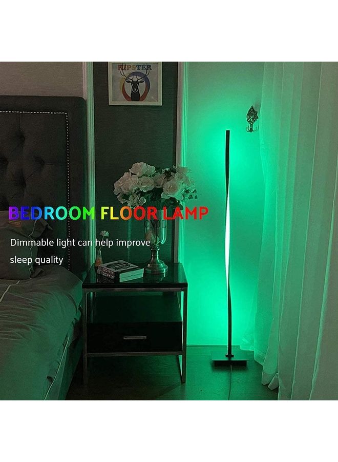 Remote Control LED Light Corner Lamp Multicolour