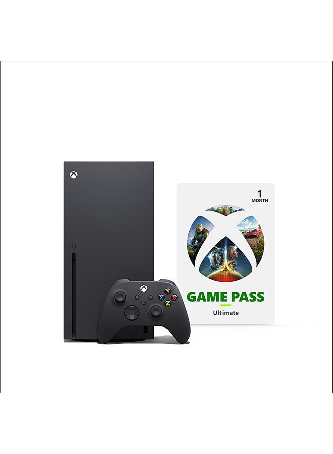 Microsoft Xbox Series X 1TB Gaming Console Bundle with 1 Month Game Pass Ultimate