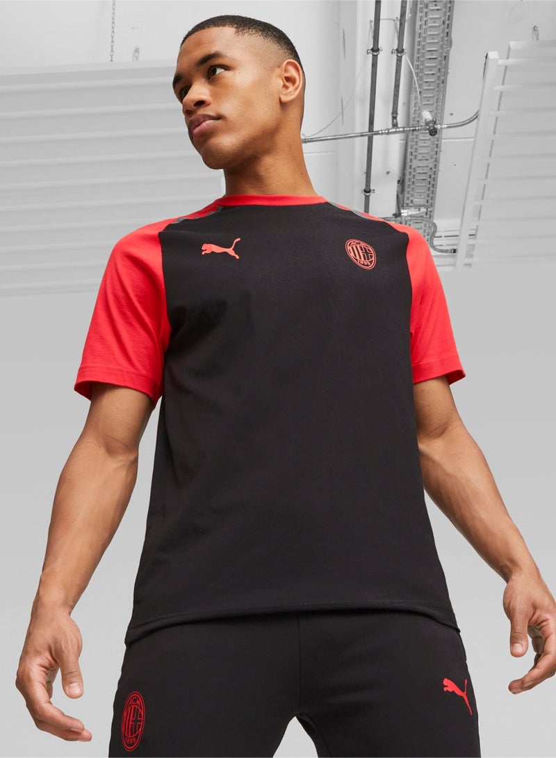 AC Milan Mens Football Casuals T-Shirt