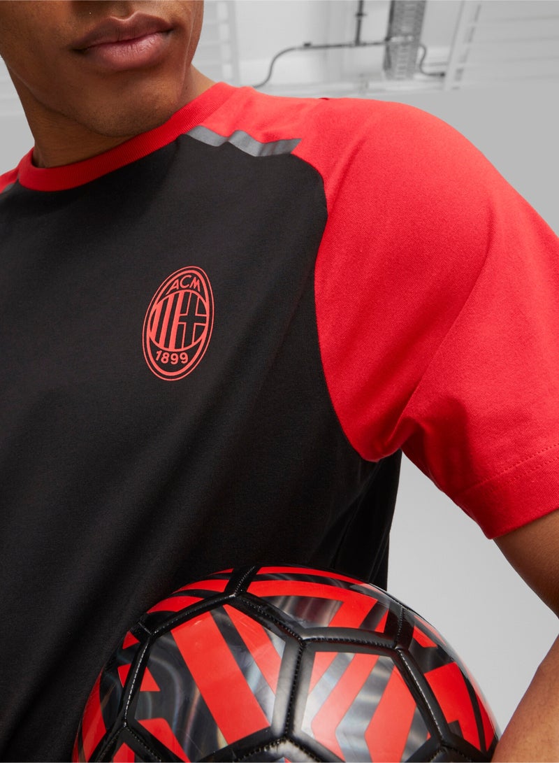 AC Milan Mens Football Casuals T-Shirt