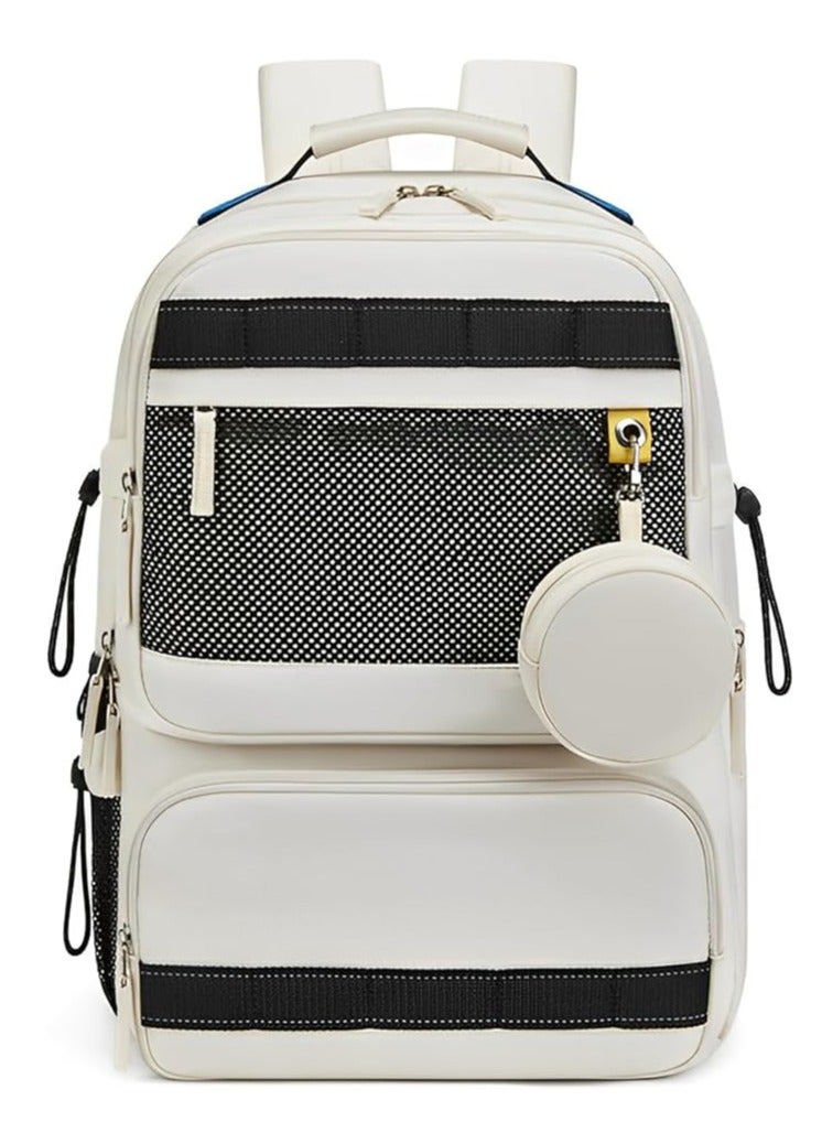 Skycare Business Travel Waterproof Backpack, Multi-functional Large Capacity Expandable Computer Bag for Handheld or Shoulder Carry
