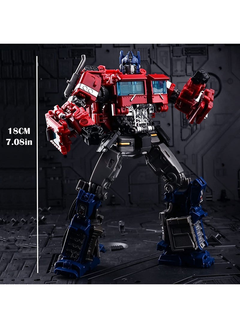 High Quality Optimus Prime Alloy Deformation Car Robot Action Figure Toys