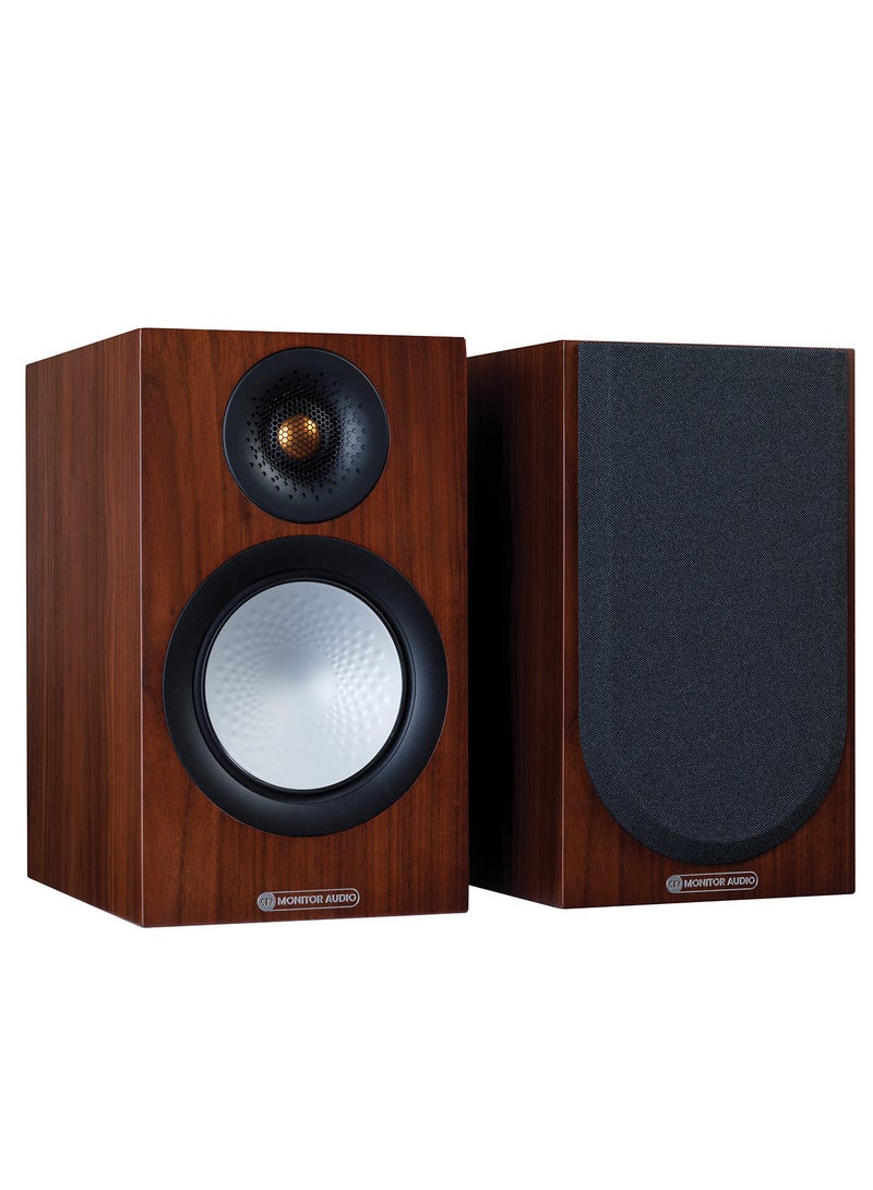 Monitor Audio Silver 50 7G Bookself Speaker (Pair) Walnut