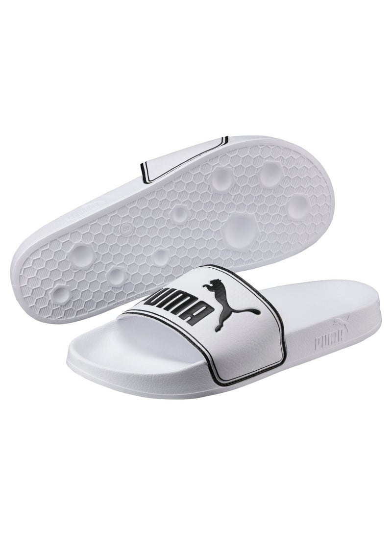 Leadcat Unisex White Slides