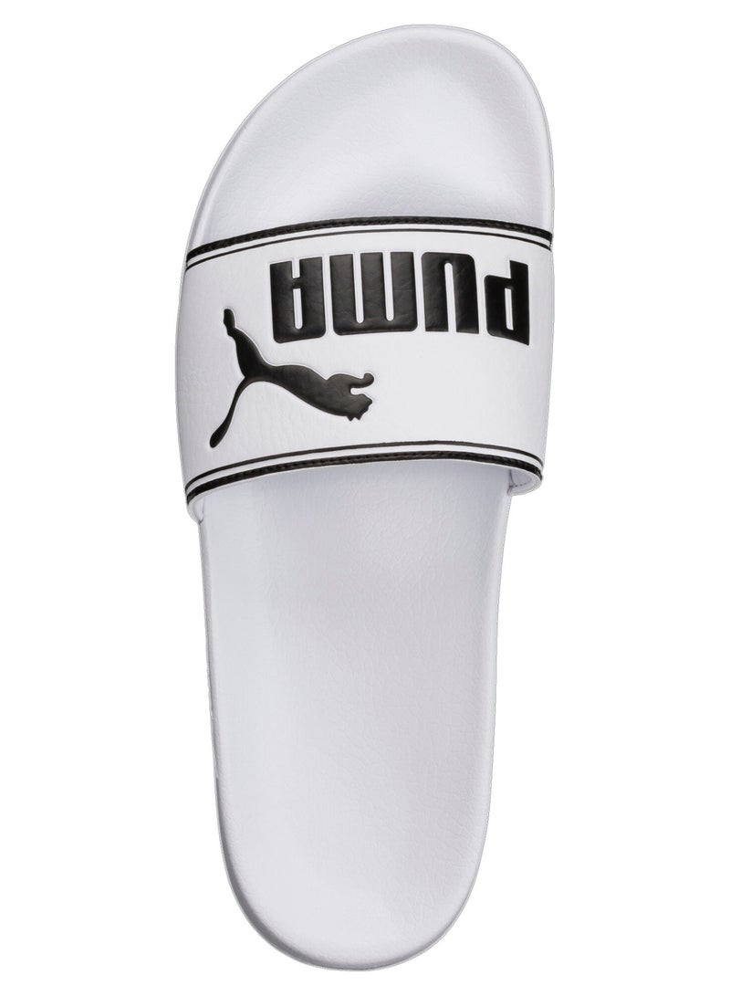 Leadcat Unisex White Slides