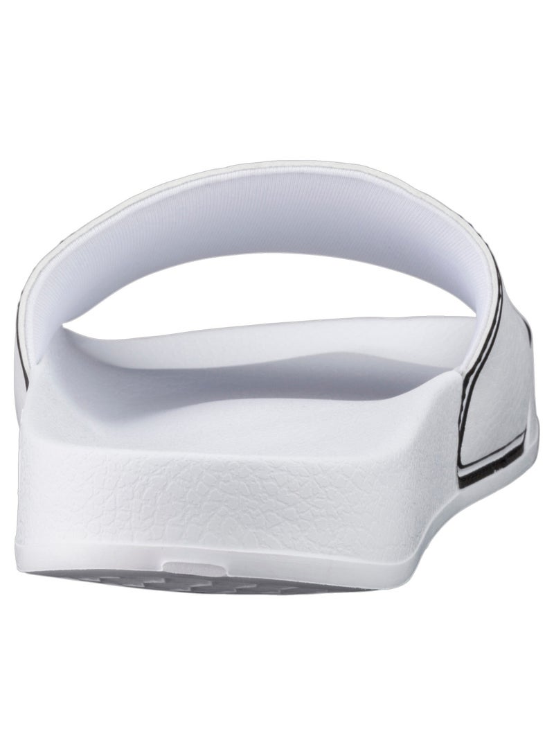 Leadcat Unisex White Slides