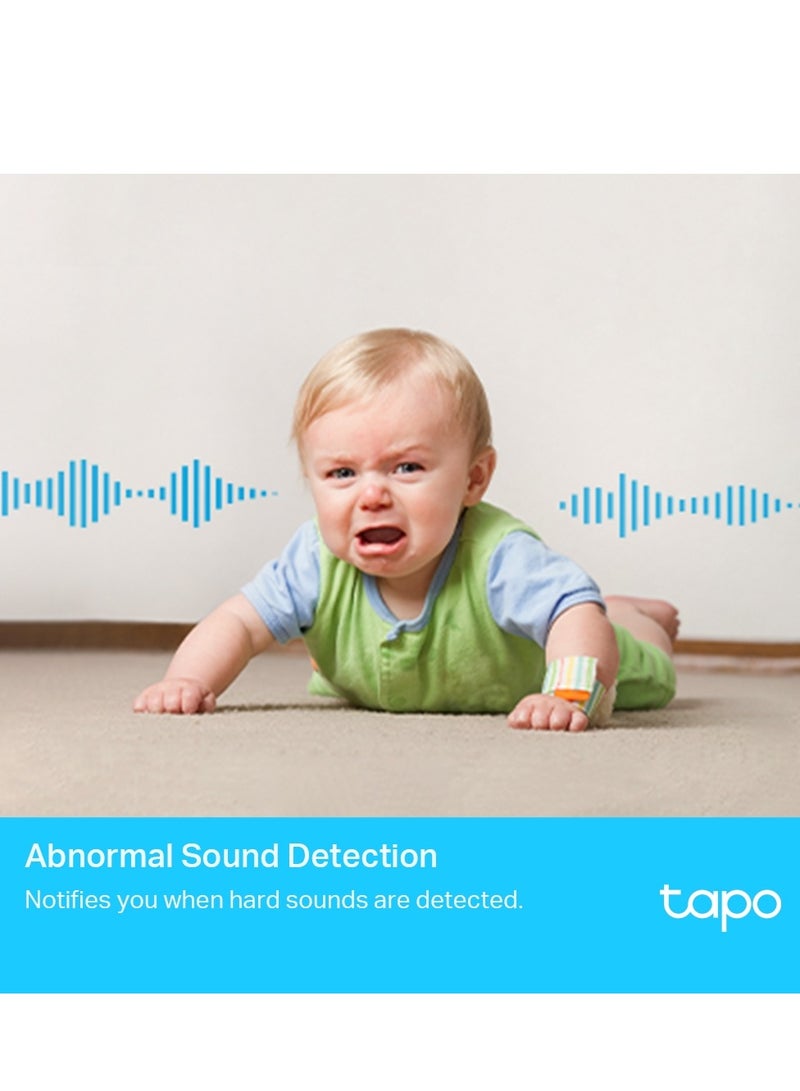 Tapo C225 2K QHD Pan/Tilt Security Camera, AI Detection, Privacy Protection, Starlight Sensor, 2-way Audio,  Night Vision, Cloud And SD Card Storage, Works With Alexa