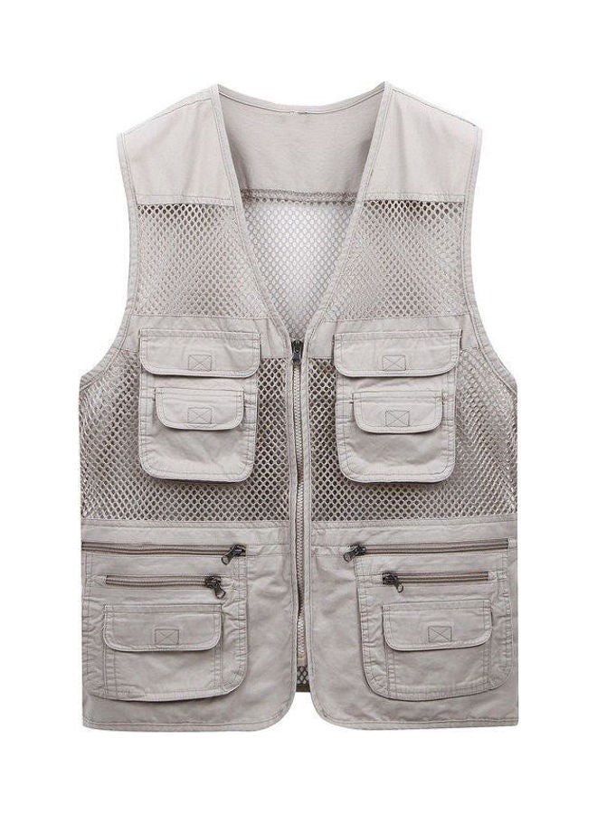 Fishing And Photography Vest Beige