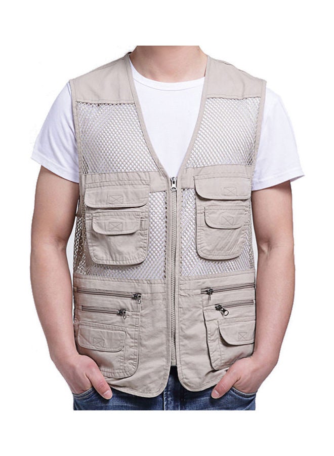 Fishing And Photography Vest Beige