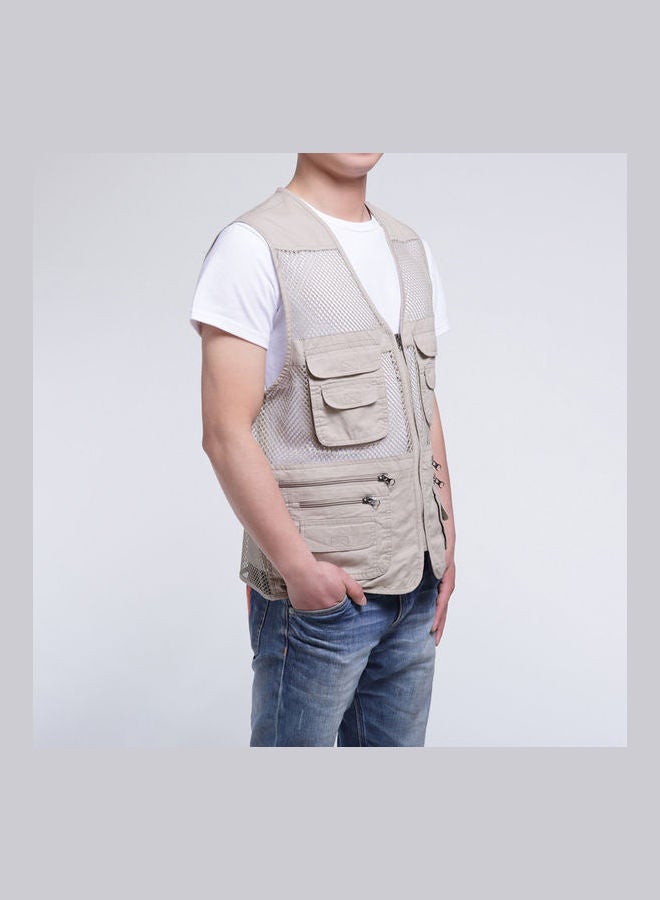 Fishing And Photography Vest Beige