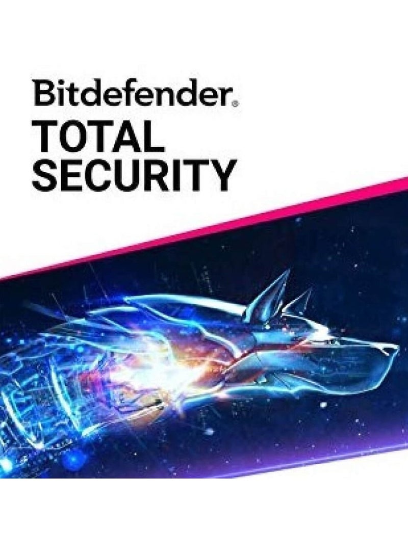 Bitdefender Total Security [Windows PC] 1 Device 2 Year