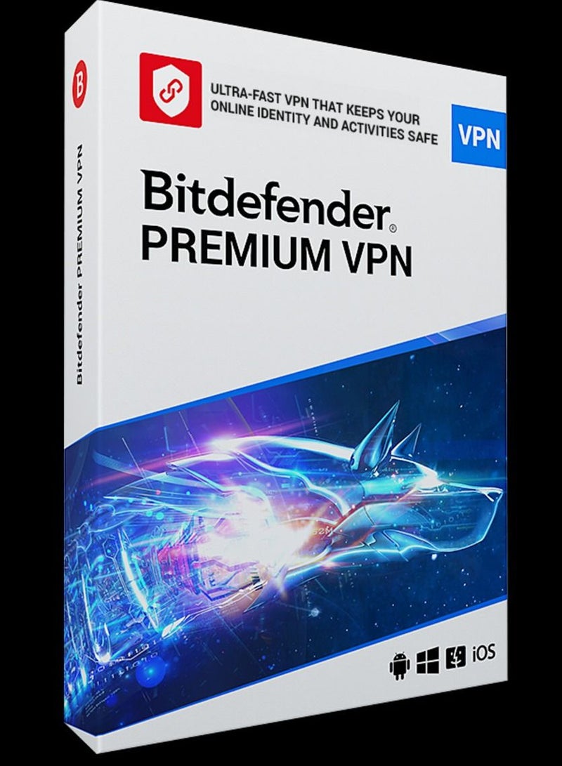 Bitdefender Premium VPN [Multi Device]- 10 Devices for 1 Year