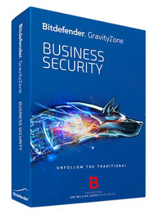 Bitdefender GravityZone Business Security (No additional user)- 1 Server+ 2 Device for 1 Year