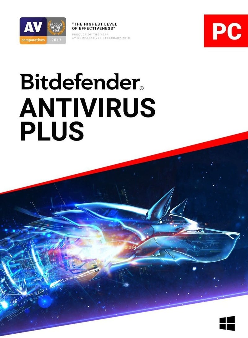 Bitdefender Antivirus Plus - 1 User 1 Year