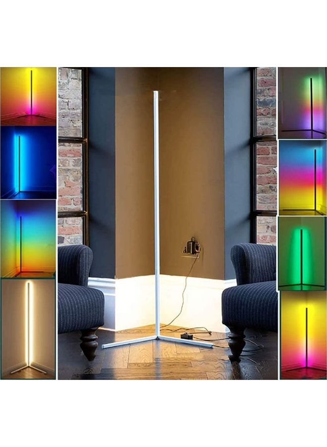 Remote Control LED Light Corner Lamp Multicolour