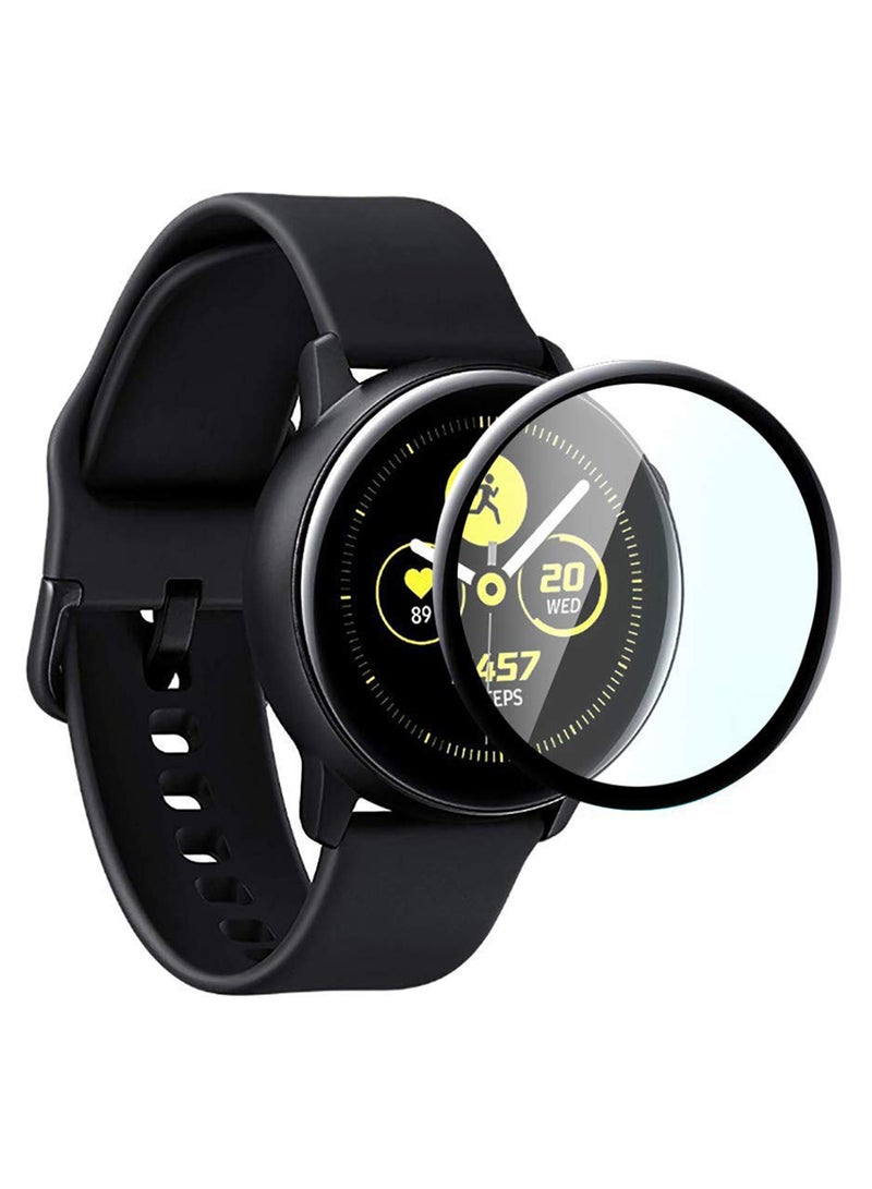 Full Coverage Curved Screen Protector For Samsung Watch Active 2 44mm Clear