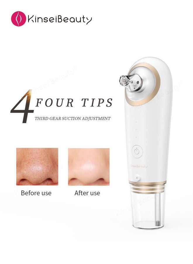 4-in-1 Newest Facial Pore Blackhead Remover Vacuum Cleaning Instrument Free Gift MLAY T14 Epilator