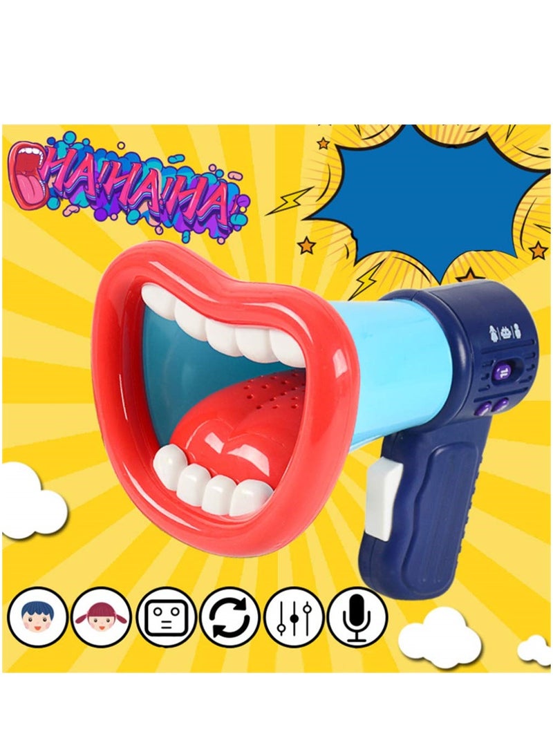 Trumpet Toy Kids Voice Changer Toy Megaphone Function Toy with Recording Microphone Childrens Speaker Toys Mini Voice Changer Gift