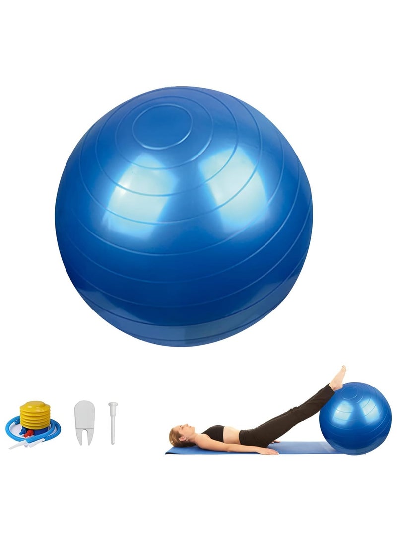 ICAN Fitness Yoga Exercise Ball with Air Pump for Adults and Kids, Thick Balance Ball for Sensory Training for Yoga and Pilates