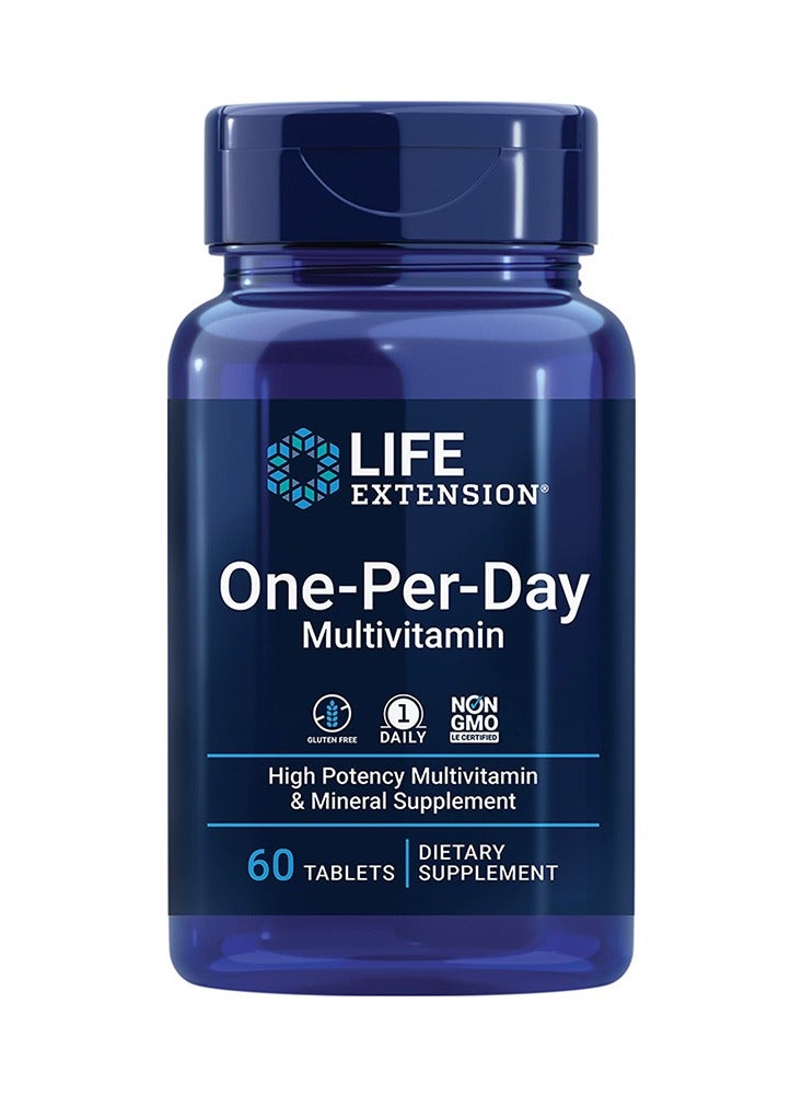 Life Extension One-Per-Day Multivitamin, 60 Tablets